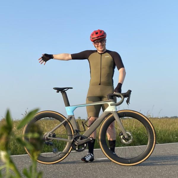 De fiets van Thomas